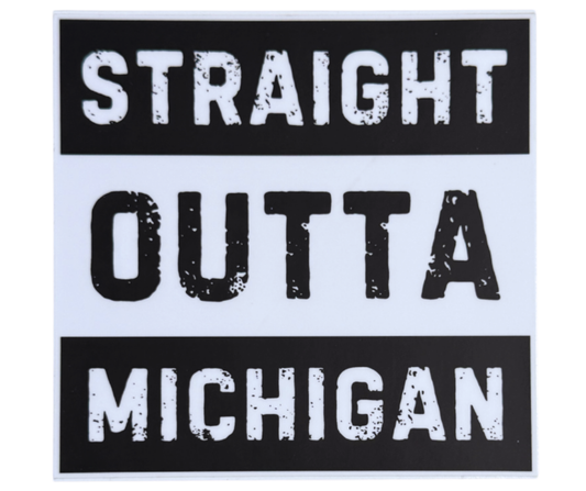 P94: Straight Outta Michigan Decal