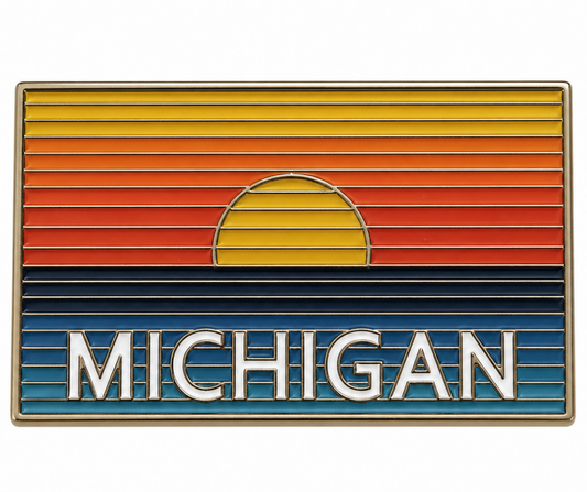 MP1: Michigan Sunset Pin