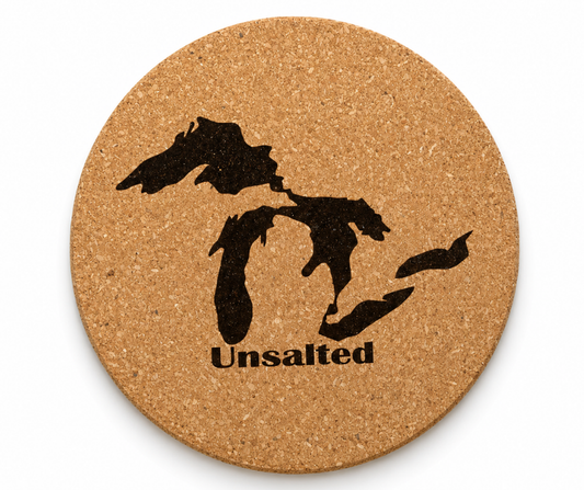 CC-E: Unsalted Cork Coaster