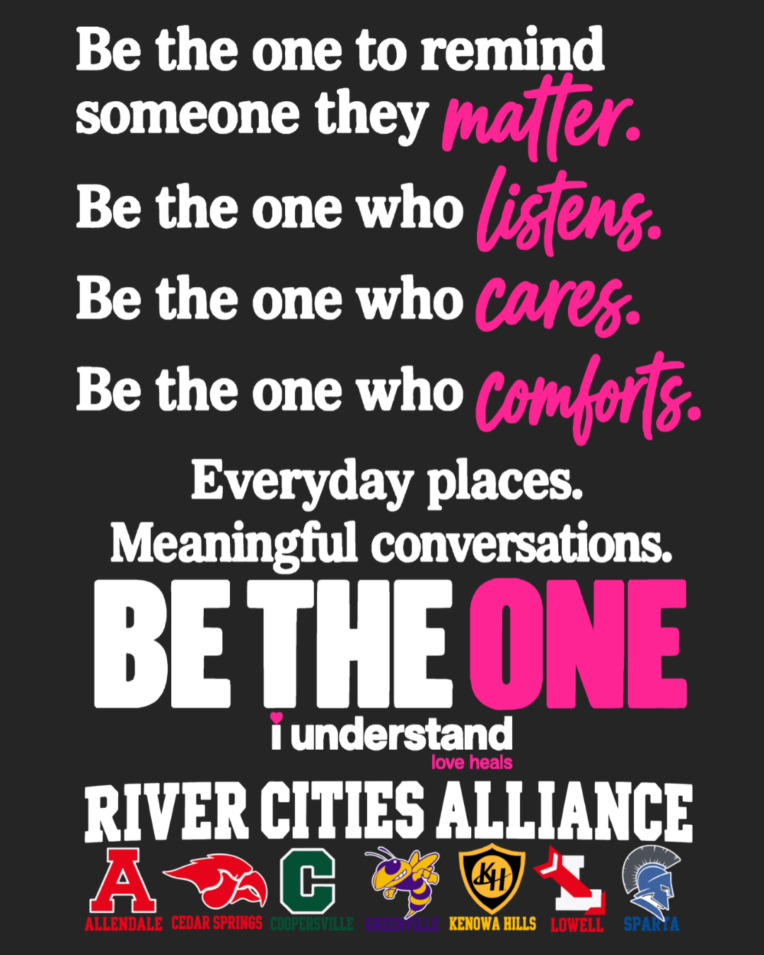 River City Alliance - Be the One T-shirt