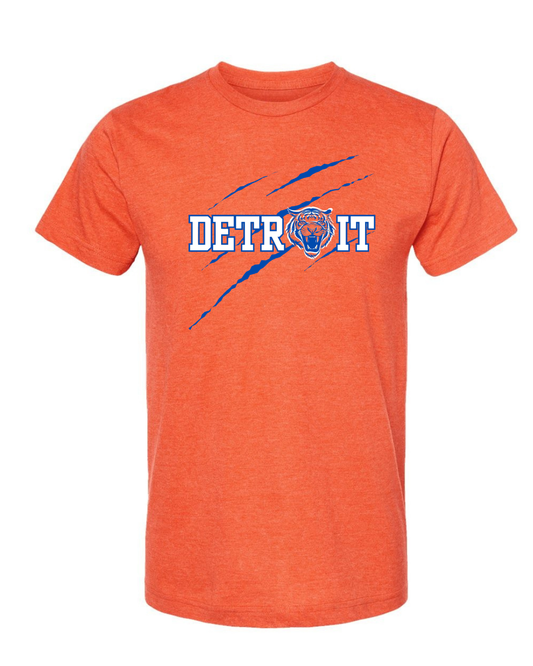 T-Shirt: Tiger Claw- H.Orange