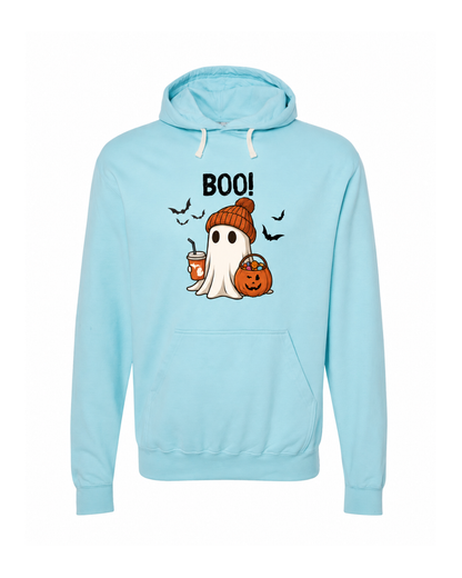 Hoodie: Boo! Michigan Ghost