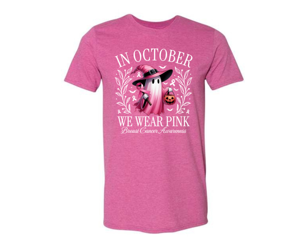 T-Shirt: We Wear Pink - Breast Cancer (H. Berry)