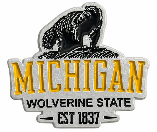 MP2: Michigan Wolverine State Pin