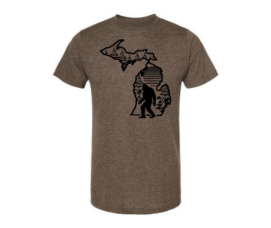 T-Shirt: T20B - Bigfoot Woods (H. Brown)