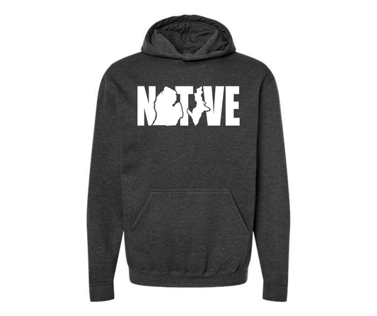 Hoodies: Native (H. Graphite)