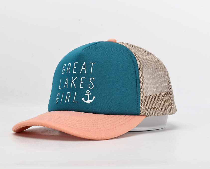 Snapback Hat: Great Lakes Girl