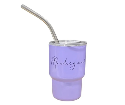 MT: Mini Tumbler Shot Glasses - Michigan Script