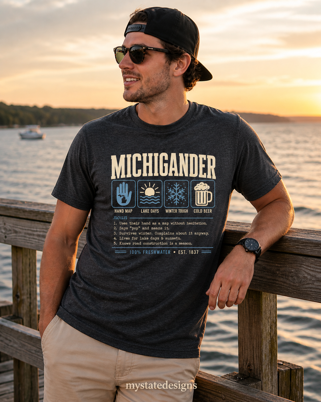 T-Shirt: Michigander